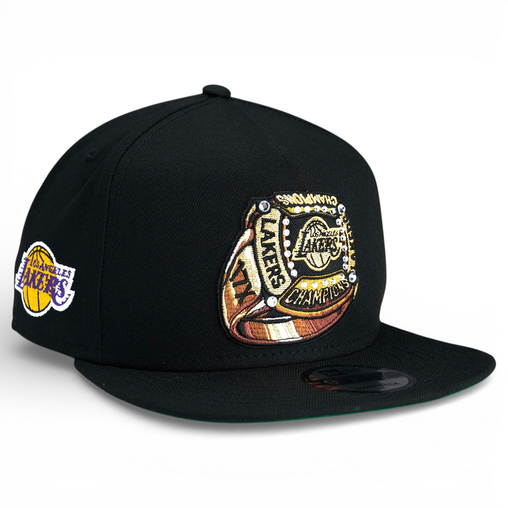 Los Angeles Lakers “Team Ring Collection” New Era 9Fifty A-Frame Snapback - Black (Copy)
