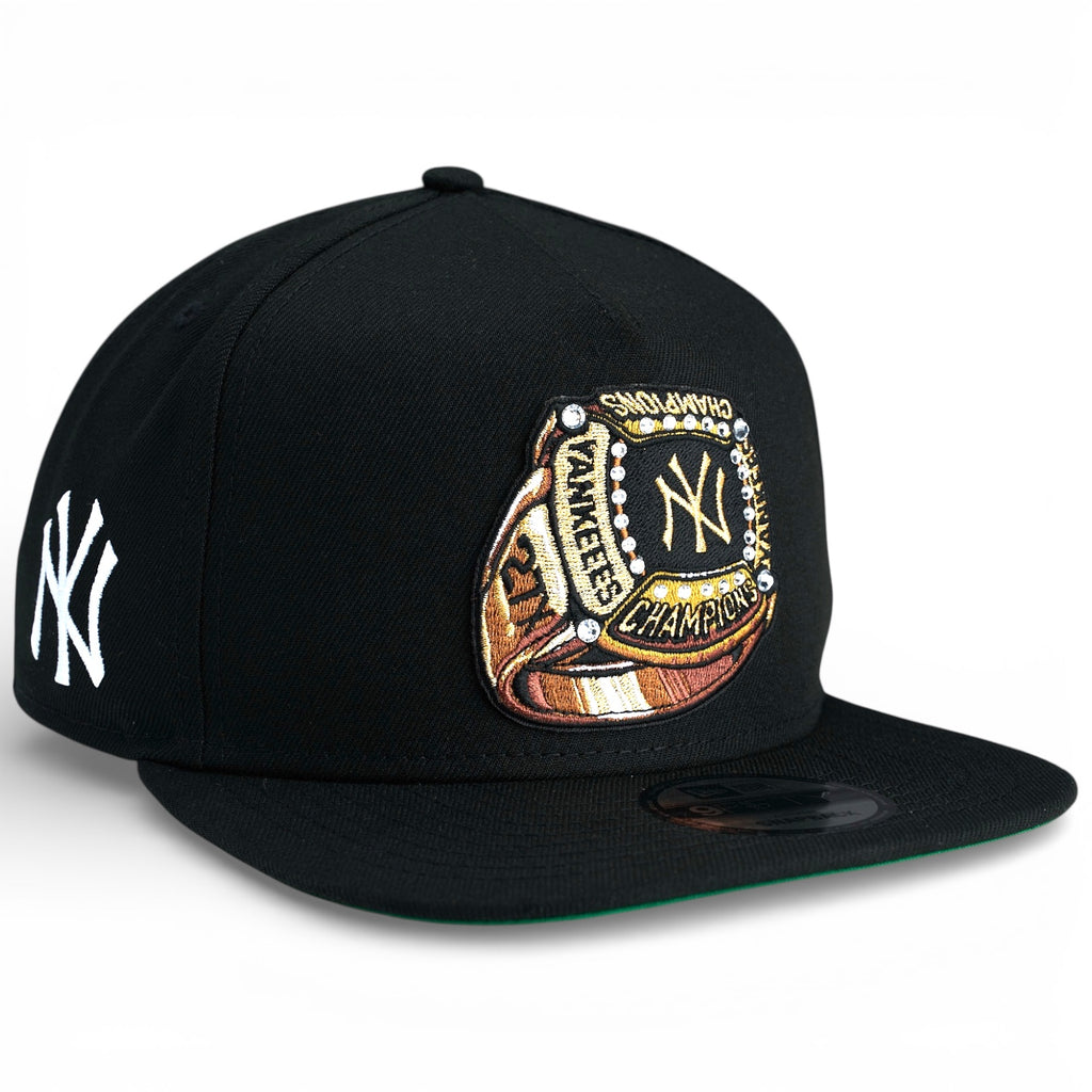 New York Yankees “Team Ring Collection” New Era 9Fifty A-Frame Snapback - Black