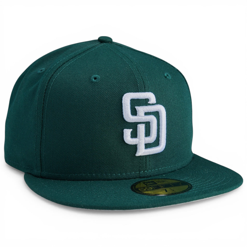 San Diego Padres New Era 59Fifty Fitted Hat - Dark Green