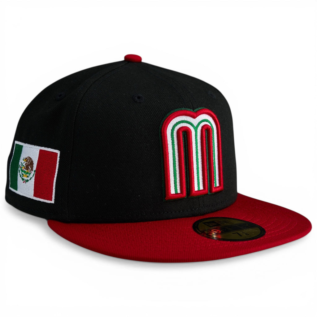 Mexico WBC 2023 New Era 59Fifty Fitted Hat - Black / Red