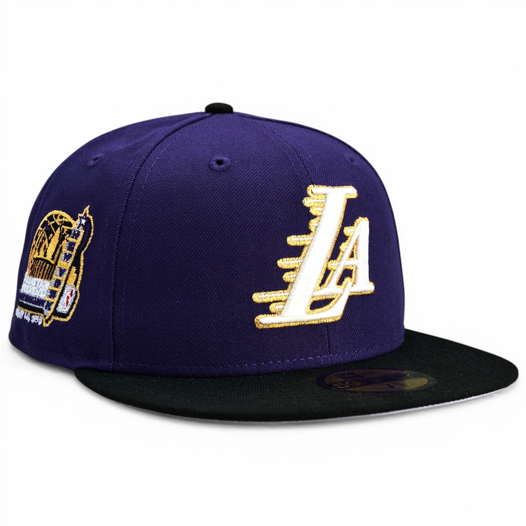 Los Angeles Lakers 🐍⭐️ FIRST ASG ⭐️🐍 New Era 59Fifty Fitted Hat - Purple / Black
