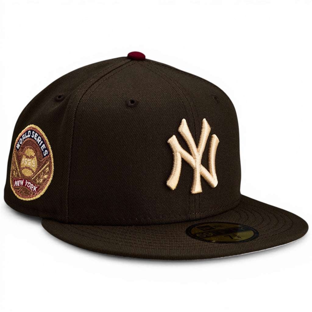 New York Yankees 🏔️🥉ROAD 2 REDEMPTION 🥉🏔️ New Era 59Fifty Fitted Hat - Walnut