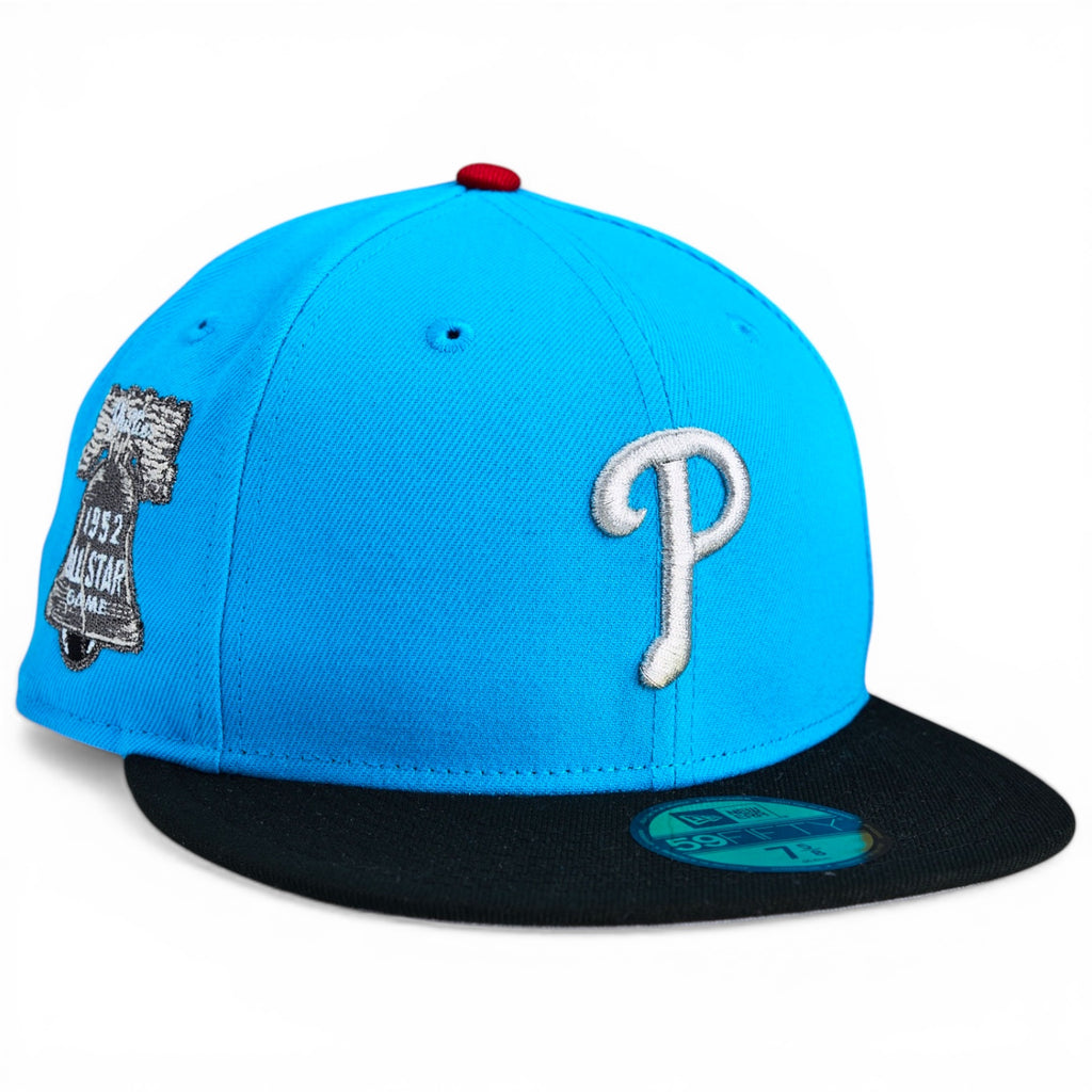 Philadelphia Phillies 🗡️⛪ PRIEST PHILS ⛪🗡️ New Era 59Fifty Fitted Hat - Blue Fanatic / Black