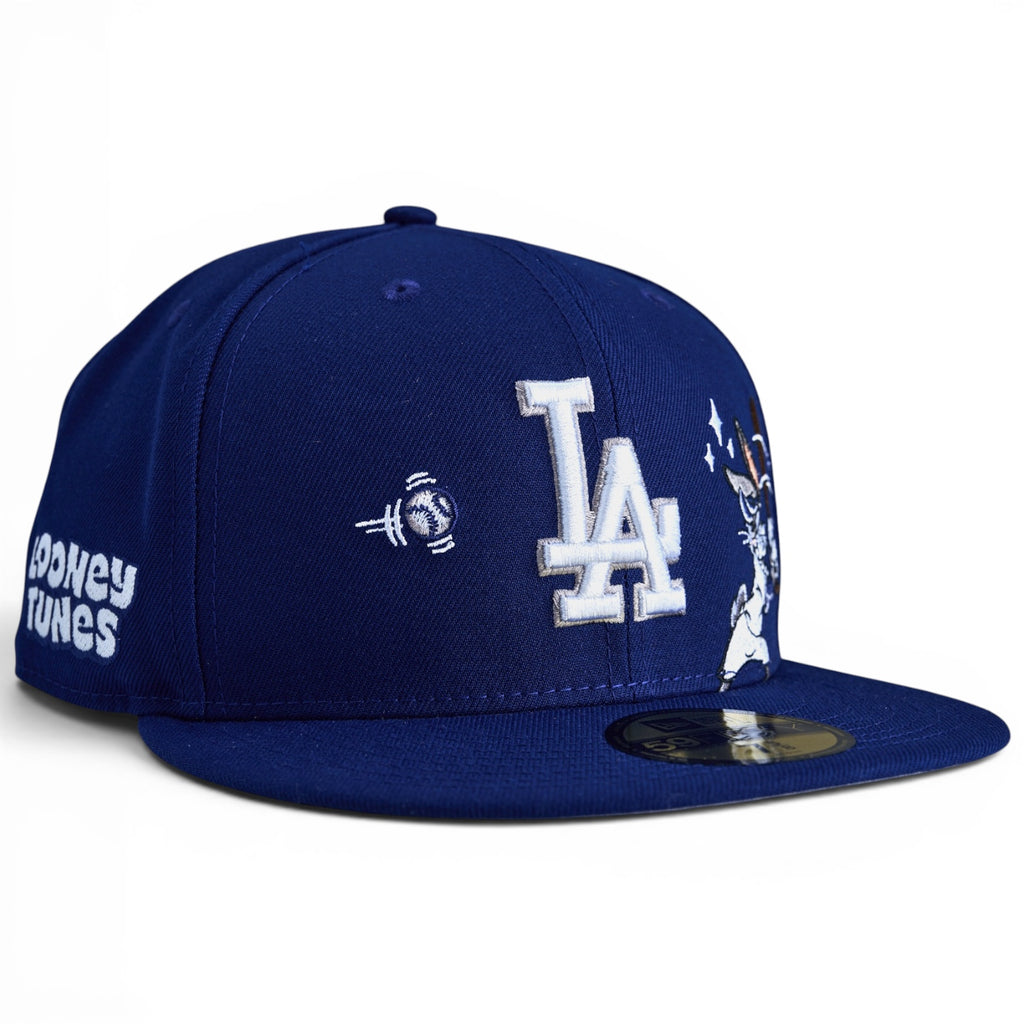 Los Angeles Dodgers Looney Tunes Collection New Era 59Fifty Fitted Hat - Navy