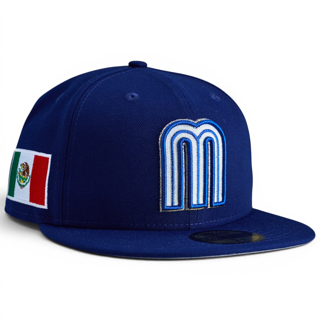 Mexico WBC 🇲🇽 BLUE NATION 🇲🇽 New Era 59Fifty Fitted Hat - Dark Royal