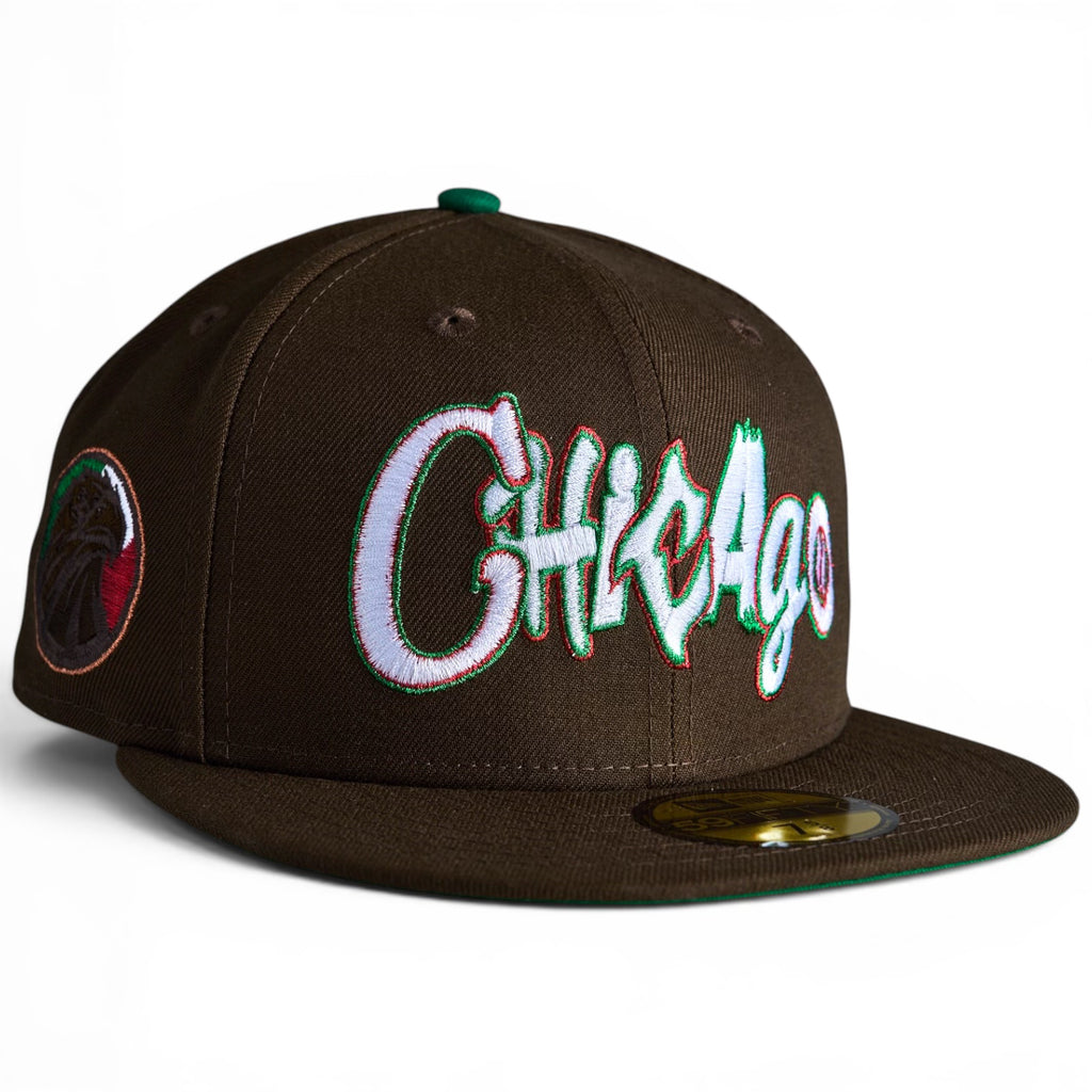 Chicago Cubs 🇲🇽 Viva La Cultura 🇲🇽 New Era 59Fifty Fitted Hat - Walnut