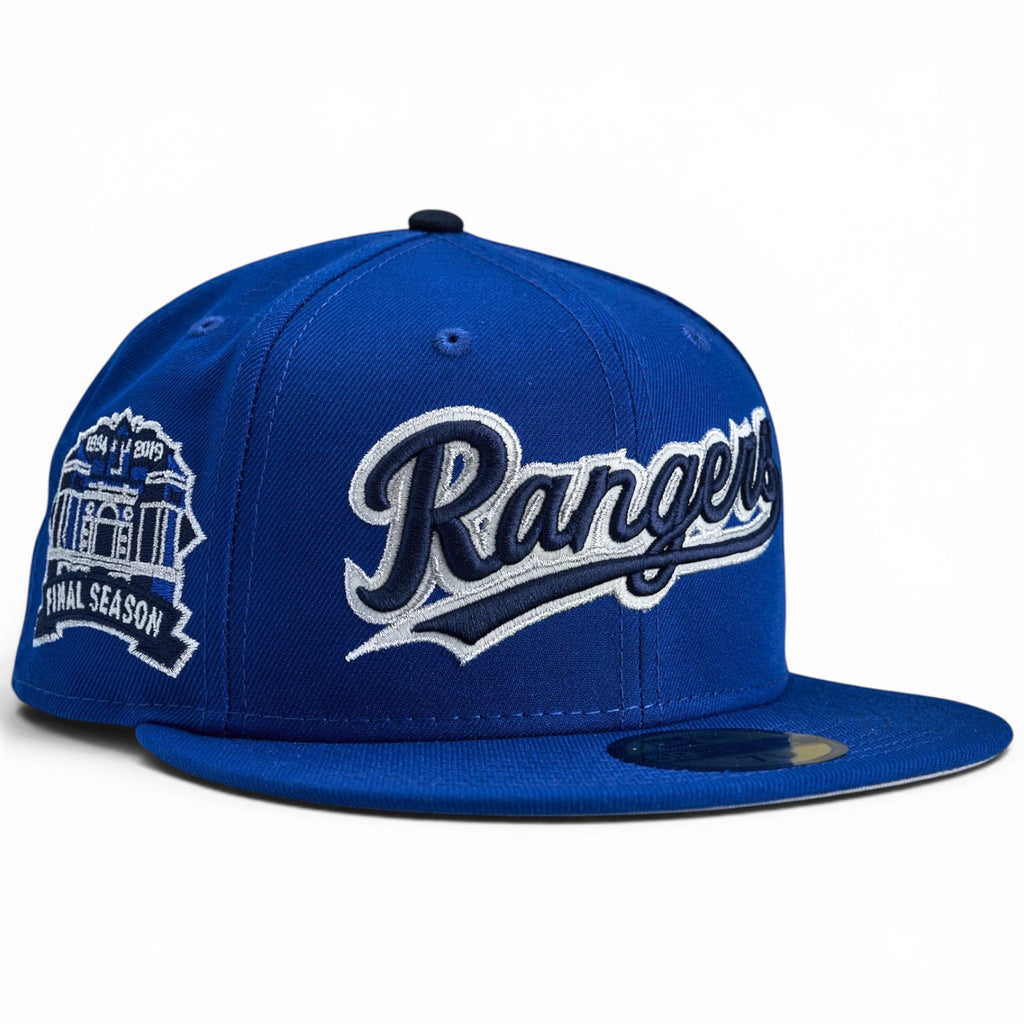 Texas Rangers 🐐 BIG GERMAN GOAT 🐐 Texas Takeover New Era 59Fifty Fitted Hat - Royal