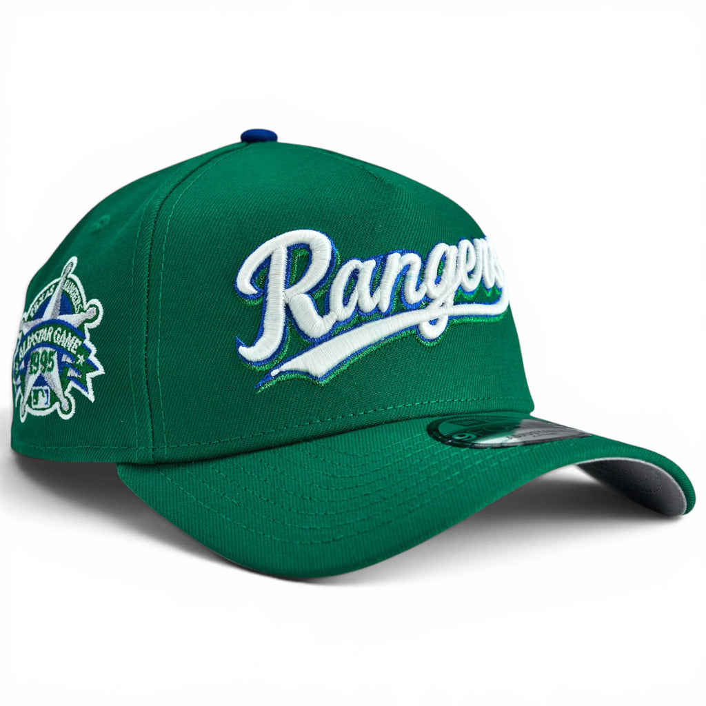 Texas Rangers “The Kid” New Era 9Forty A Frame Snapback - Kelly Green