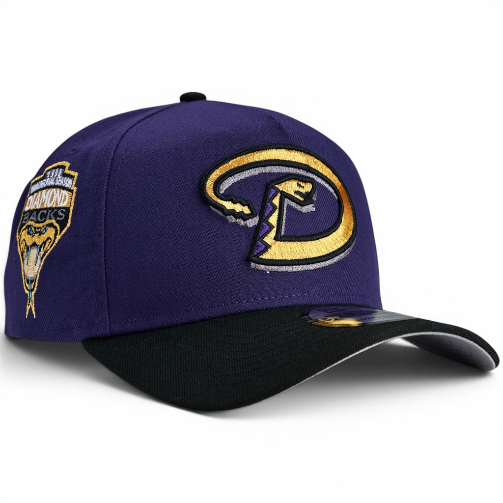Arizona Diamondbacks New Era 9FIFTY A-Frame Snapback - Purple / Black