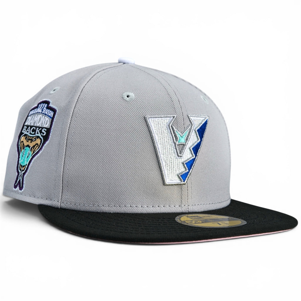 Arizona Diamondbacks ⚡️ GK ULTRA INSTINCT ⚡️  New Era 59Fifty Fitted Hat - Grey / Black