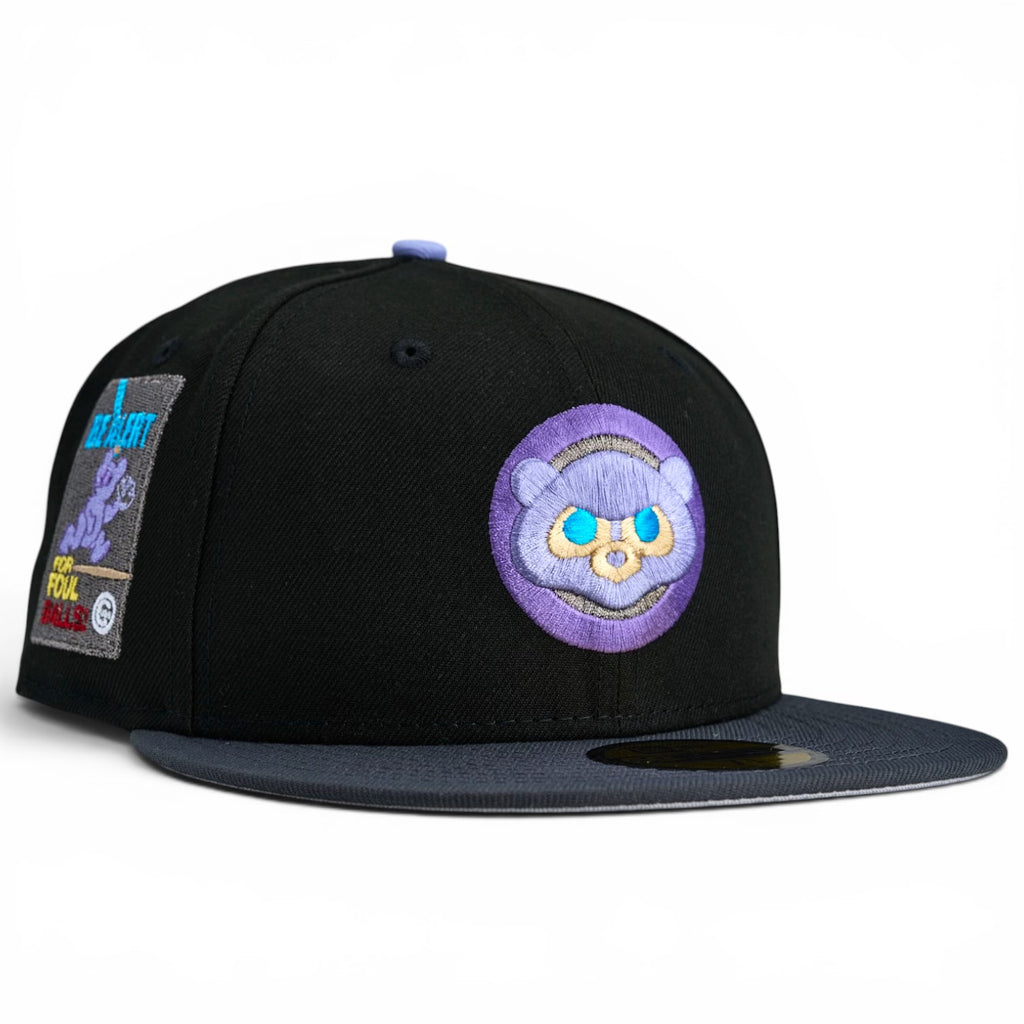 Chicago Cubs 🔥 FUTURE TRUNKS 🔥  New Era 59Fifty Fitted Hat - Black / Charcoal