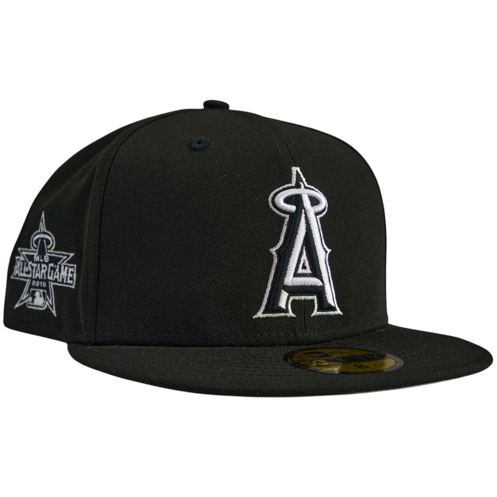 Los Angeles Angels 2010 All Star Game Side Patch New Era Fitted Hat - Black