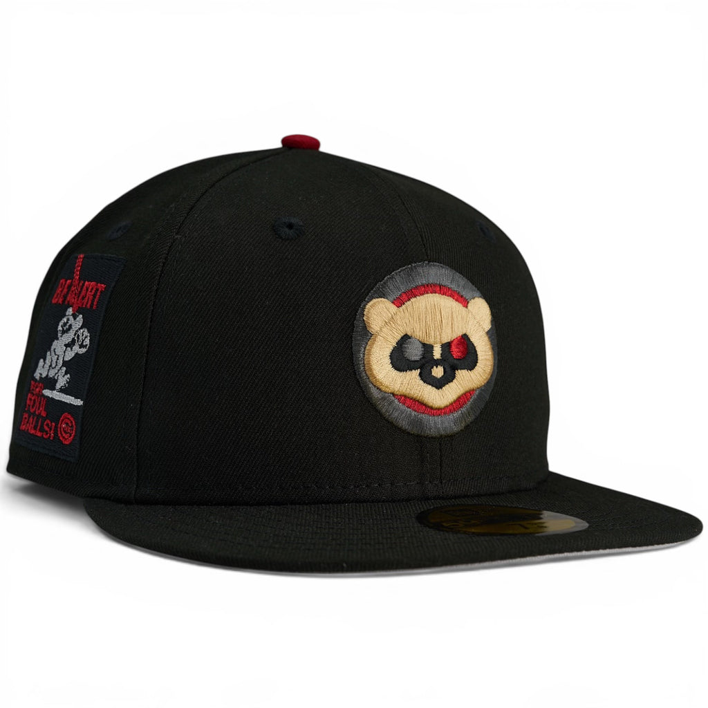 Chicago Cubs 🤖 TERMINTAOR 🤖 New Era 59Fifty Fitted Hat - Black