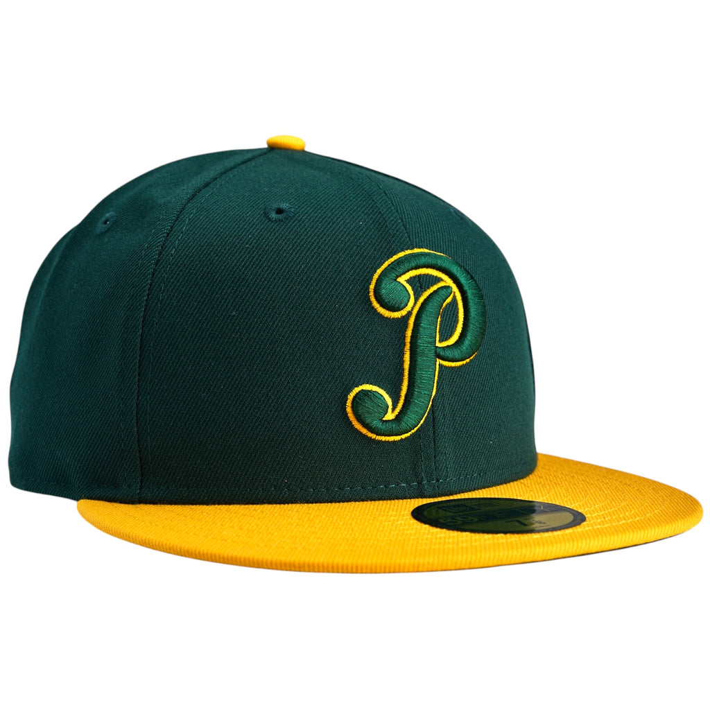Pericos de Puebla New Era 59Fifty Fitted Hat - Dark Green / Yellow