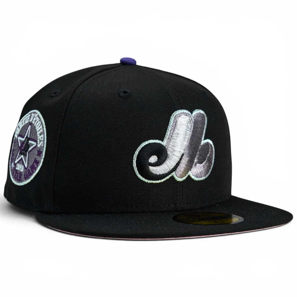 Montreal Expos 🎒MOCHILA 🎒 New Era 59Fifty Fitted Hat - Black