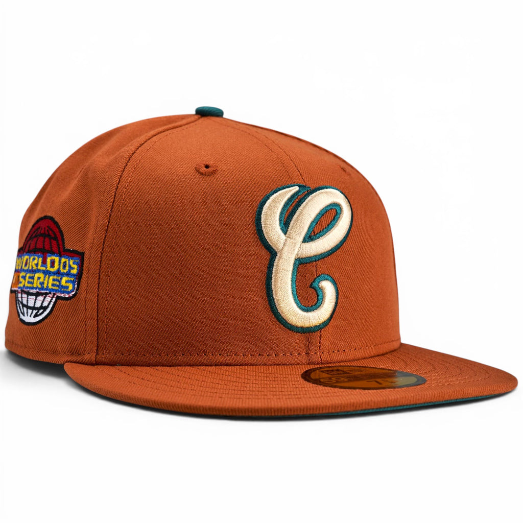 Chicago White Sox 🔥 FIRESPIN 🔥 New Era 59Fifty Fitted Hat - Burnt Orange