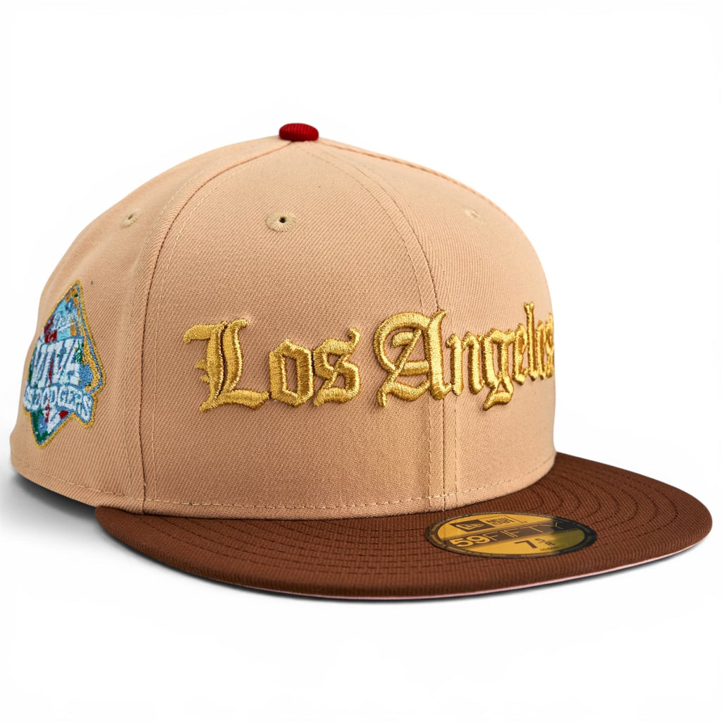 Los Angeles Dodgers 🍪 GALLETAS 🍪 New Era 59Fifty Fitted hat - Candy Pecan / Toasted Peanut