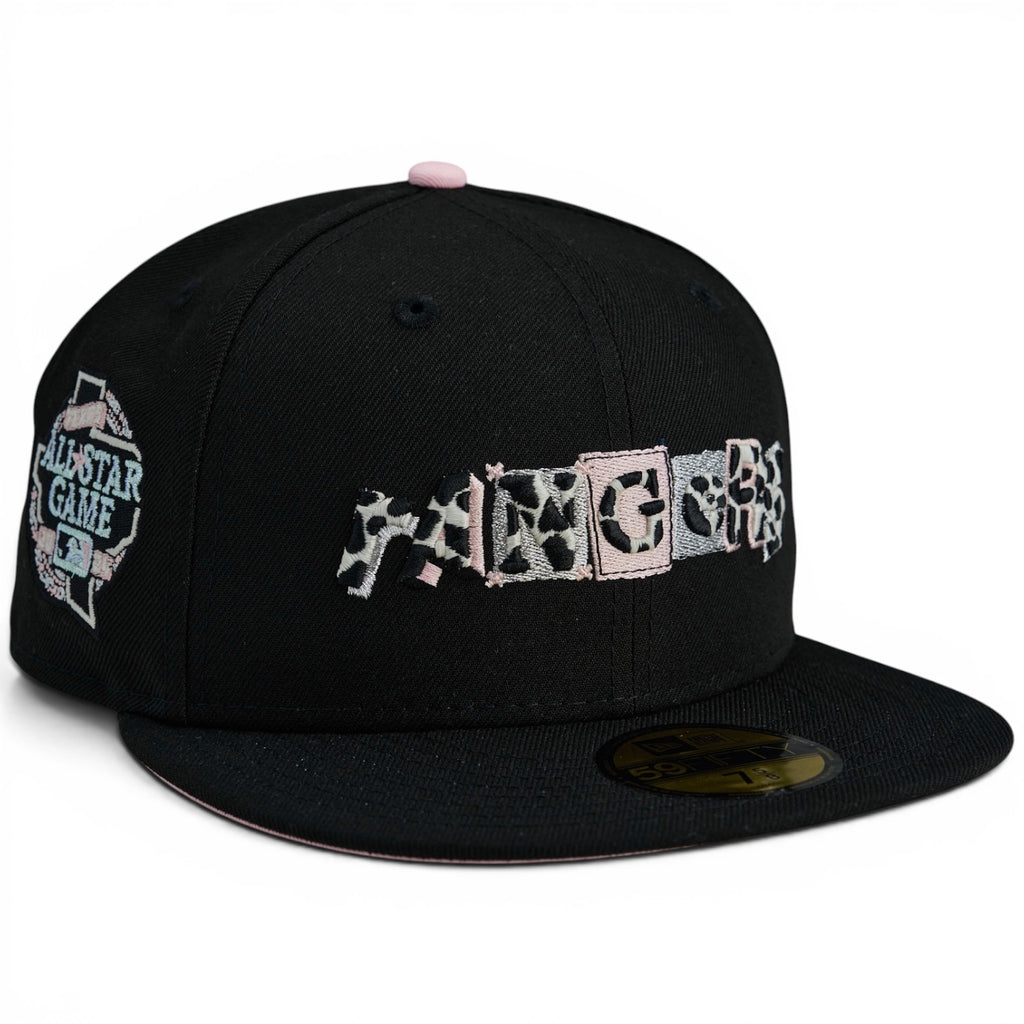Texas Rangers 🐮 RANSOM ROUNDUP 🐮 New Era 59Fifty Fitted Hat - Black