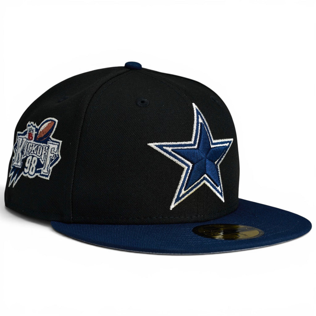 Dallas Cowboys 🐎 MIDNIGHT COWBOYS 🐎 New Era 59Fifty Fitted hat - Black / Navy