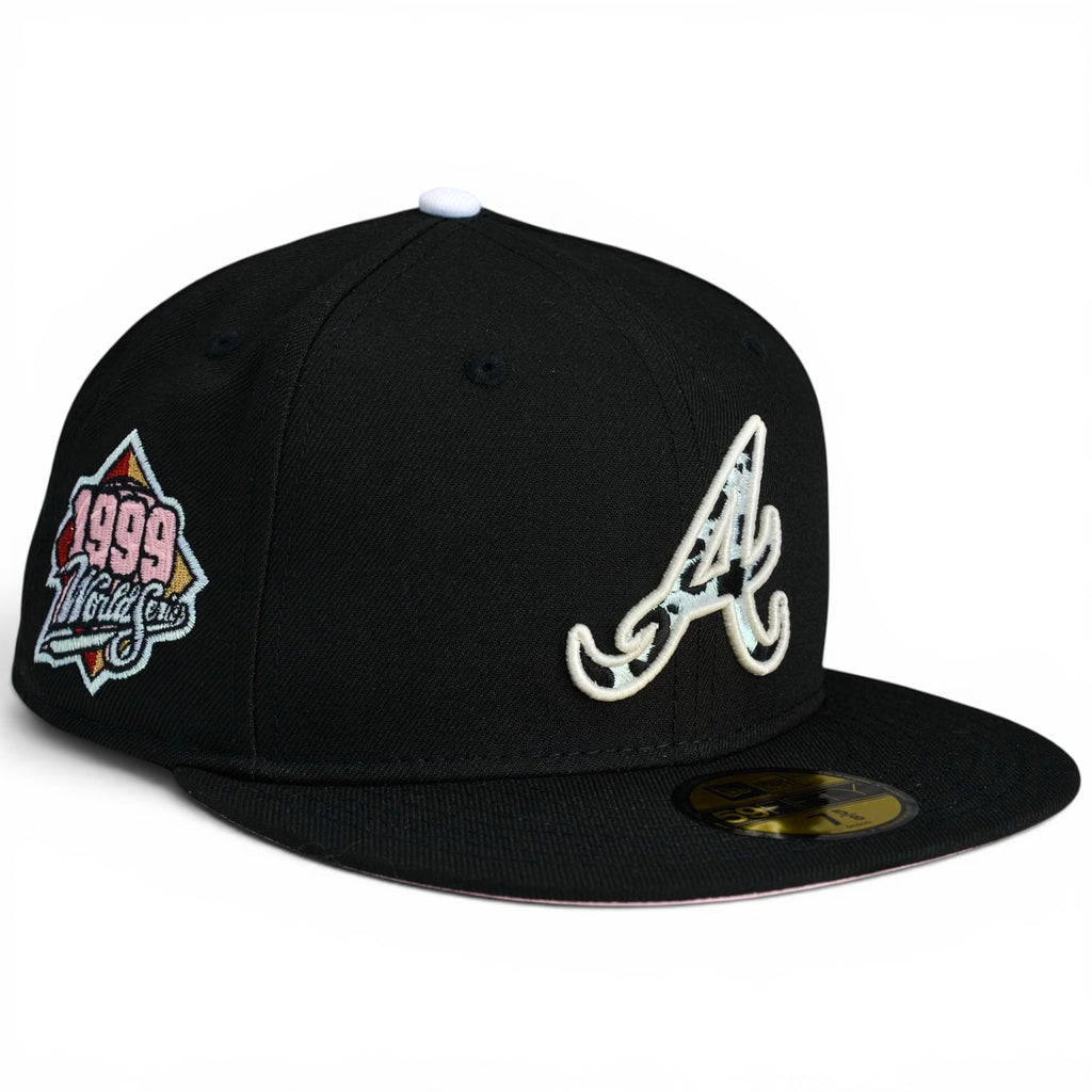 Atlanta Braves 🐄 CLOSED ON SUNDAYS 🐄 New Era 59Fifty Fitted hat - Black