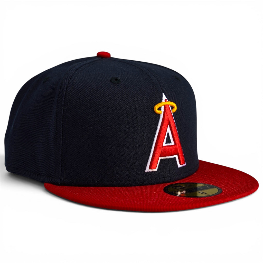 Los Angeles Angels Authentic Collection 59FIFTY Fitted - Navy/Red