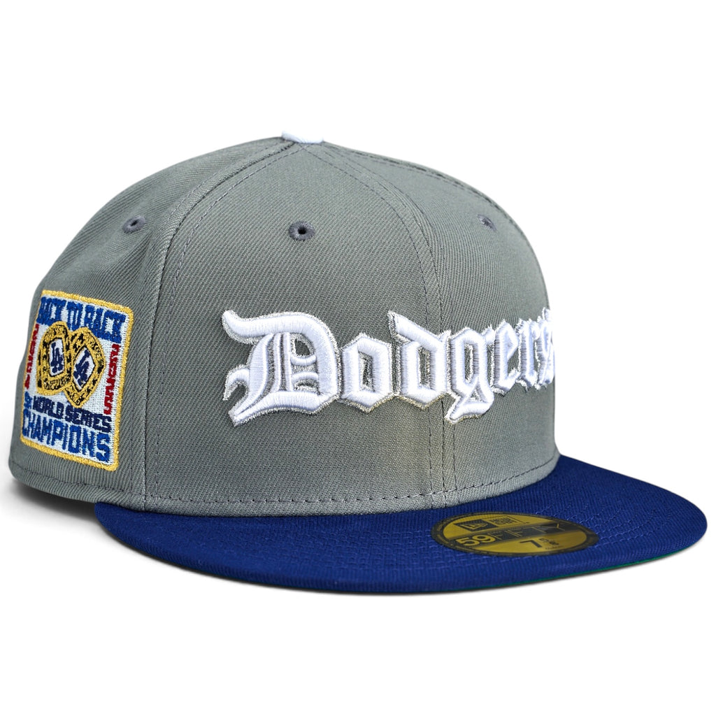 Los Angeles Dodgers "DÉJÀ BLUE" New Era 59FIfty Fitted Hat - Grey / Royal