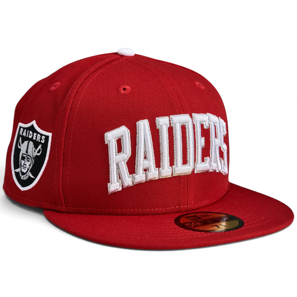 Las Vegas Raiders "RED BOX RAIDERS" New Era 59Fifty Fitted Hat - Red