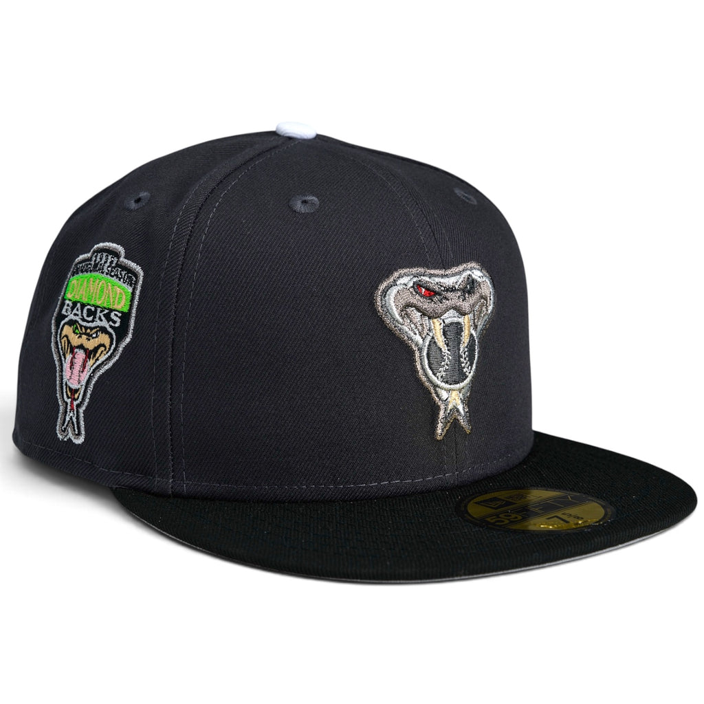 Arizona Diamondbacks “PREDATOR” New Era 59fifty Fitted Hat - Graphite / Black
