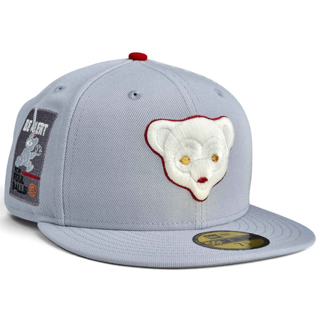 Chicago Cubs “RED BALLOON” New Era 59fifty Fitted Hat - Grey