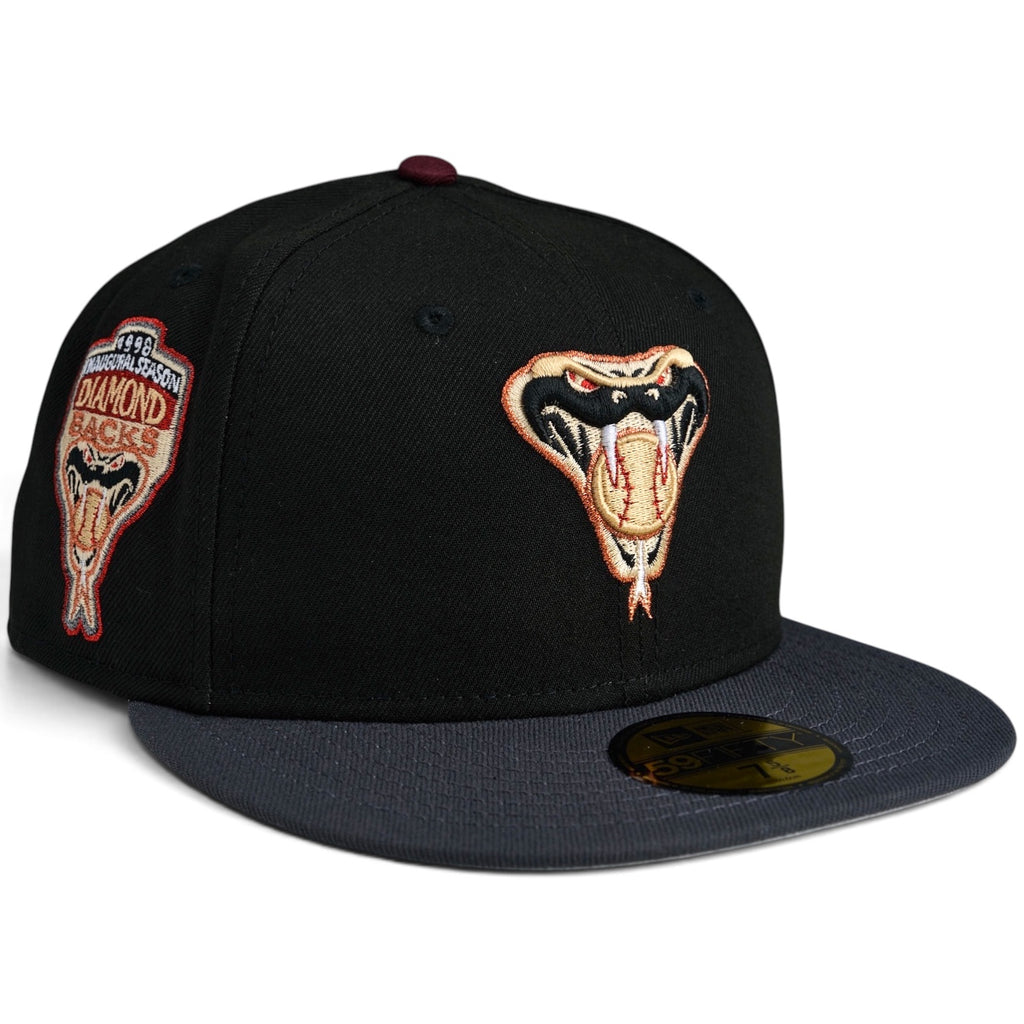 Arizona Diamondbacks "JOHNNY BLAZE" New Era 59FIfty Fitted Hat - Black / Graphite