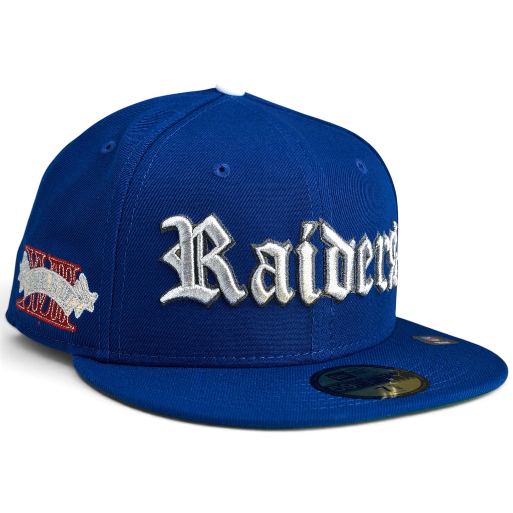Las Vegas Raiders "Ravine Raiders" New Era 59Fifty Fitted Hat - Royal Blue