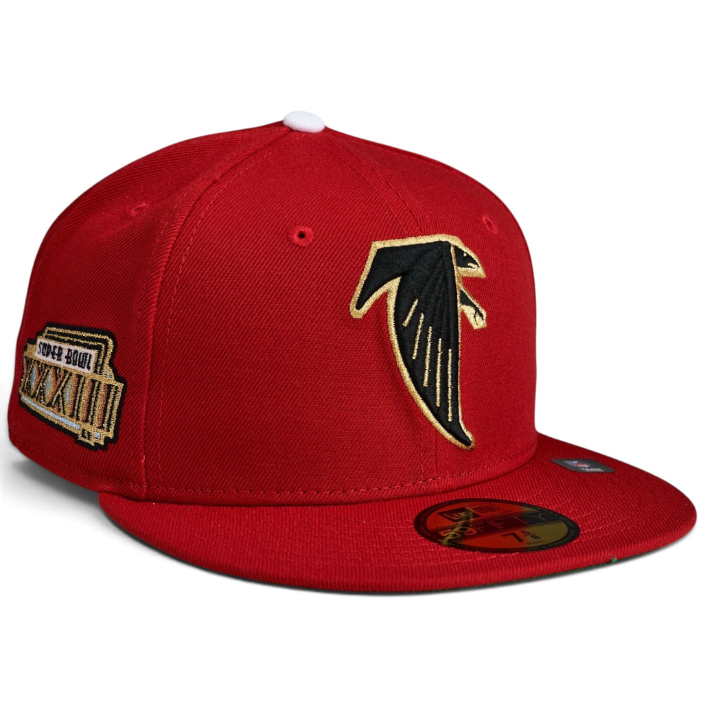 Atlanta Falcons 🔥🦅 DIRTY BIRD SZN 🦅🔥 New Era 59FIfty Fitted Hat - Red