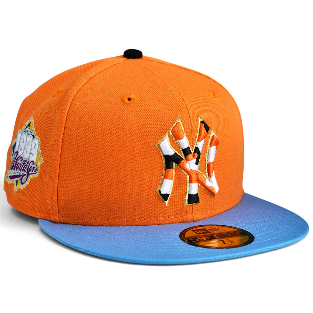 [NEMO YANKEES] NEW YORK YANKEES ORANGE/BLUE 59FIFTY FINDING FITTEDS RAHNNI&FRANCO