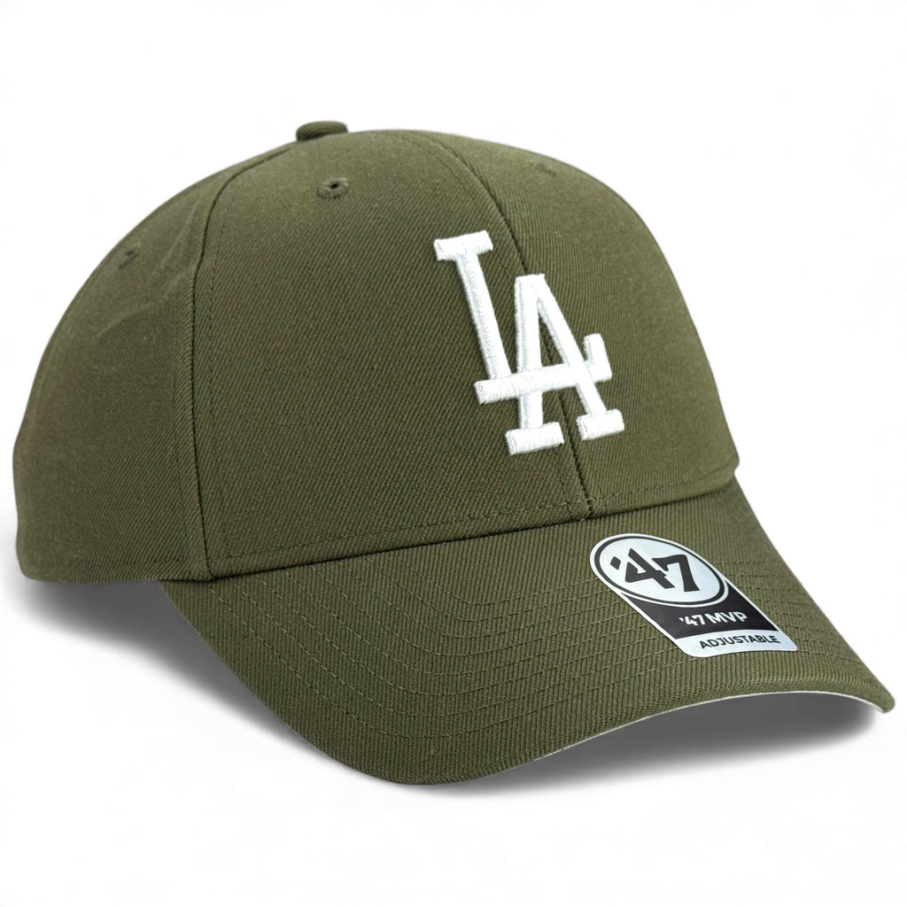 Los Angeles Dodgers 47 Brand MVP Cap - Sandalwood