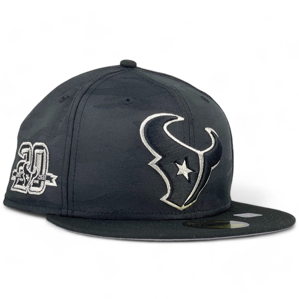 Houston Texans "713 DAY PACK" New Era 59Fifty Fitted Hat - Black Camo / Black