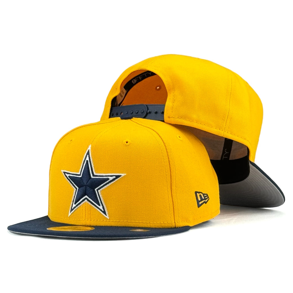 Dallas Cowboys New Era 9Fifty Snapback - Yellow/Navy