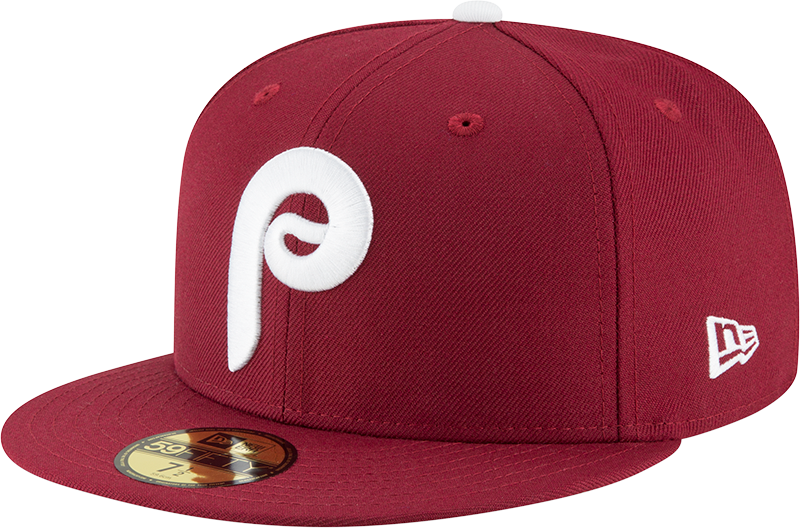 Philadelphia Phillies 1970 New Era Cooperstown Collection 59FIFTY Fitted