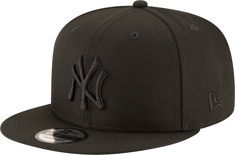 New York Yankees Black on Black New Era 9Fifty Snapback Cap
