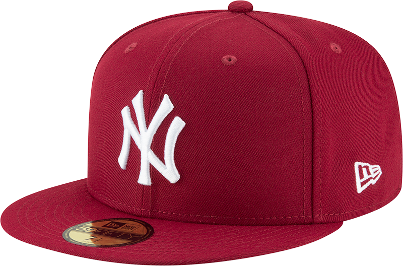 New York Yankees Cardinal New Era 59Fifty Fitted Cap