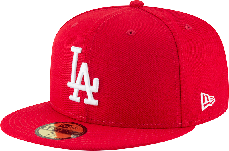 Los Angeles Dodgers Red New Era 59Fifty Fitted Cap