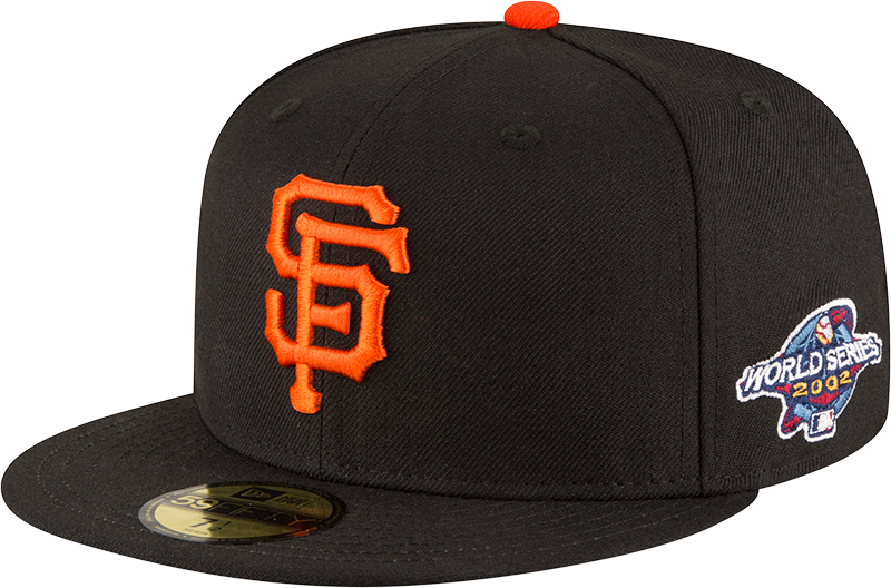 San Francisco Giants 2002 World Series Side Patch New Era 59Fifty Fitted Cap