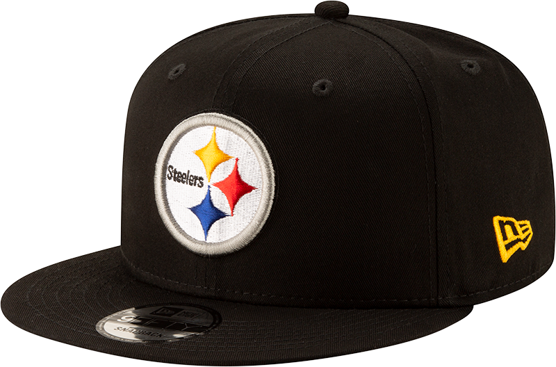 Pittsburgh Steelers Basic New Era 59Fifty Snapback - Black