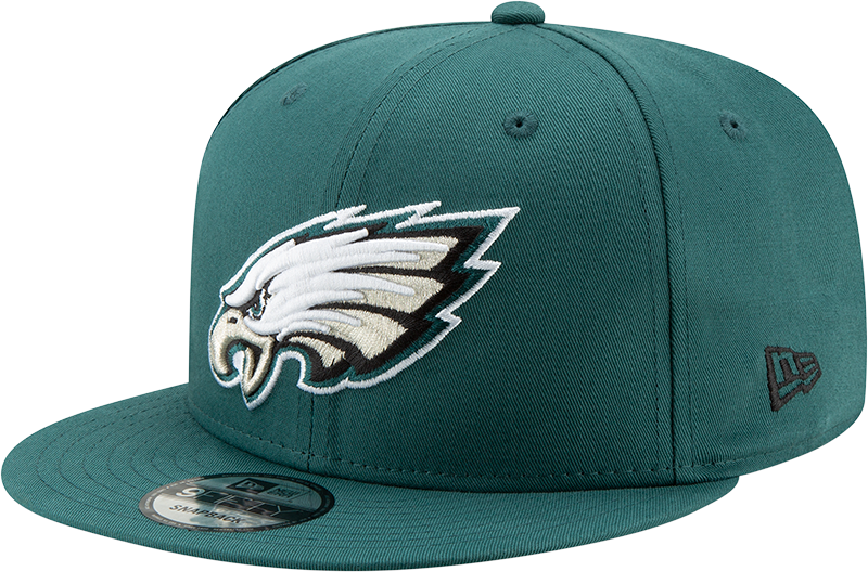 Philadelphia Eagles Basic New Era 59Fifty Snapback - Green
