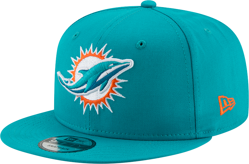 Miami Dolphins Basic New Era 59Fifty Snapback - Teal