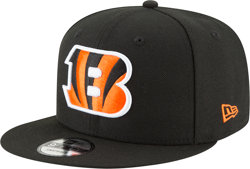 Cincinnati Bengals Basic New Era 59Fifty Snapback - Black