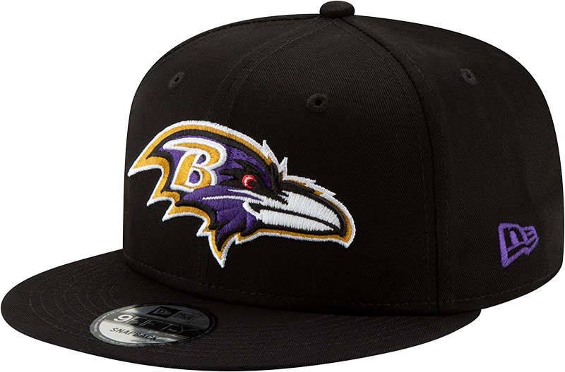 Baltimore Ravens Basic New Era 59Fifty Snapback - Black