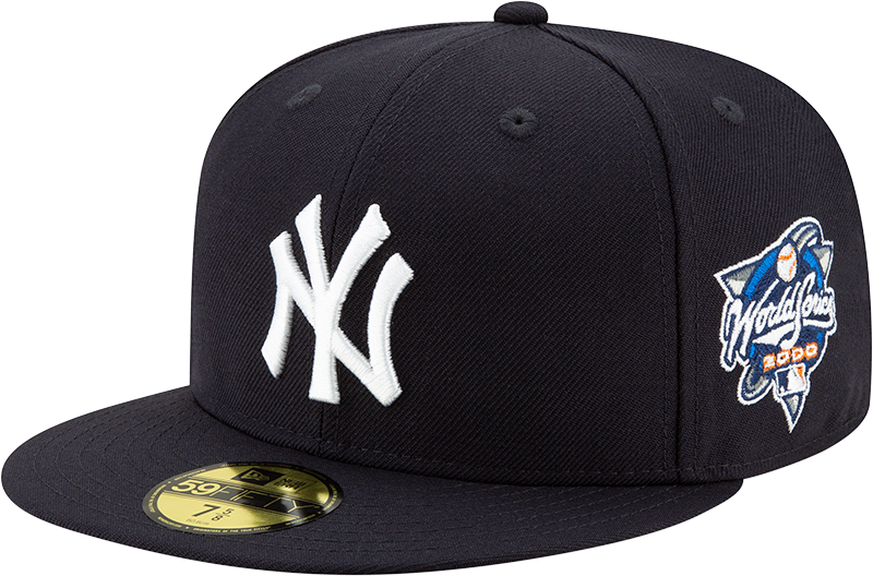 New York Yankees 2000 World Series Side Patch New Era 59Fifty Fitted Cap