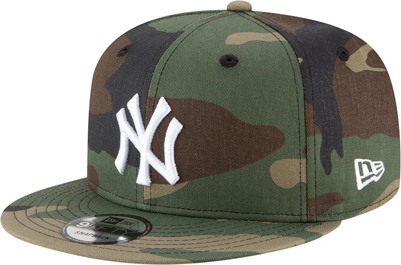 New York Yankees Camo New Era 9Fifty Snapback Cap