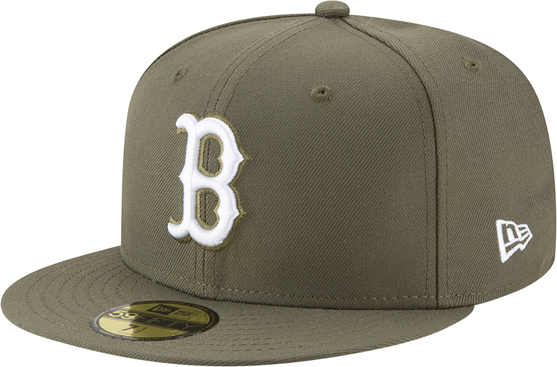 Boston Red Sox Olive New Era 59Fifty Fitted Cap