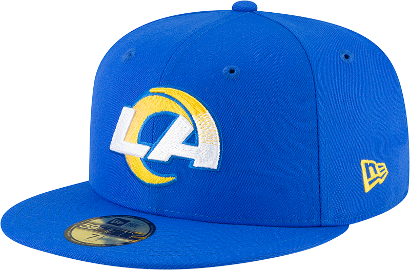 Los Angeles Rams Basic New Era 59FIFTY Fitted Hat - Royal